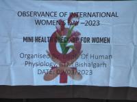 Health Check up Programme on 11-03-2023
